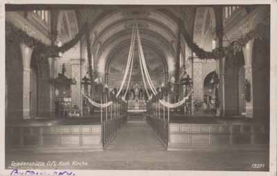 zdjęcie okładki Friedenshütte O./S. Kath. Kirche [pocztówka]